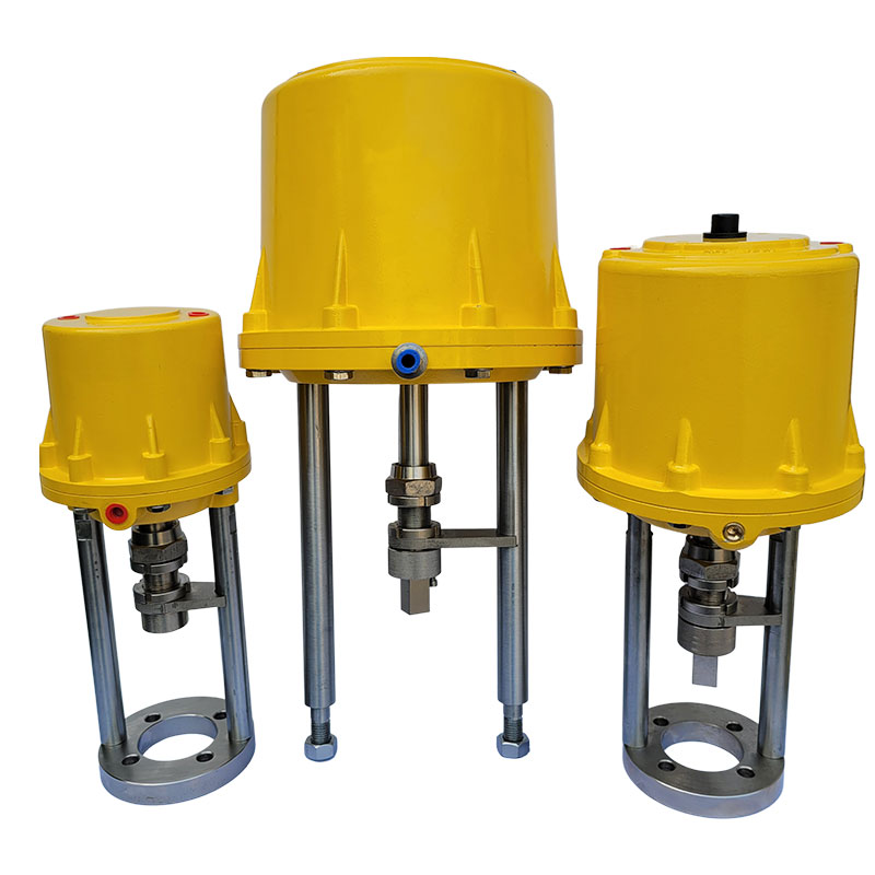 What should I do if the pneumatic actuator suddenly loses power?
